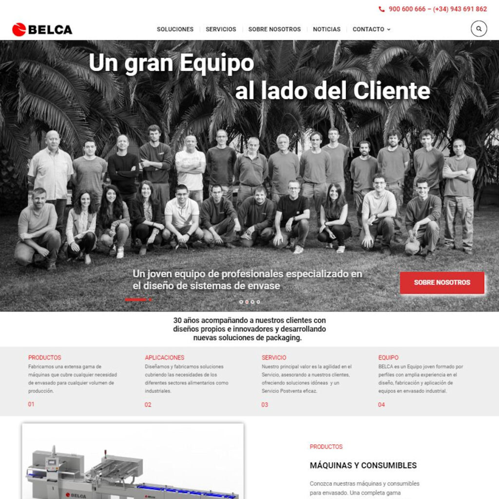 Nueva Web BELCA