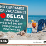 Abierto por vacaciones