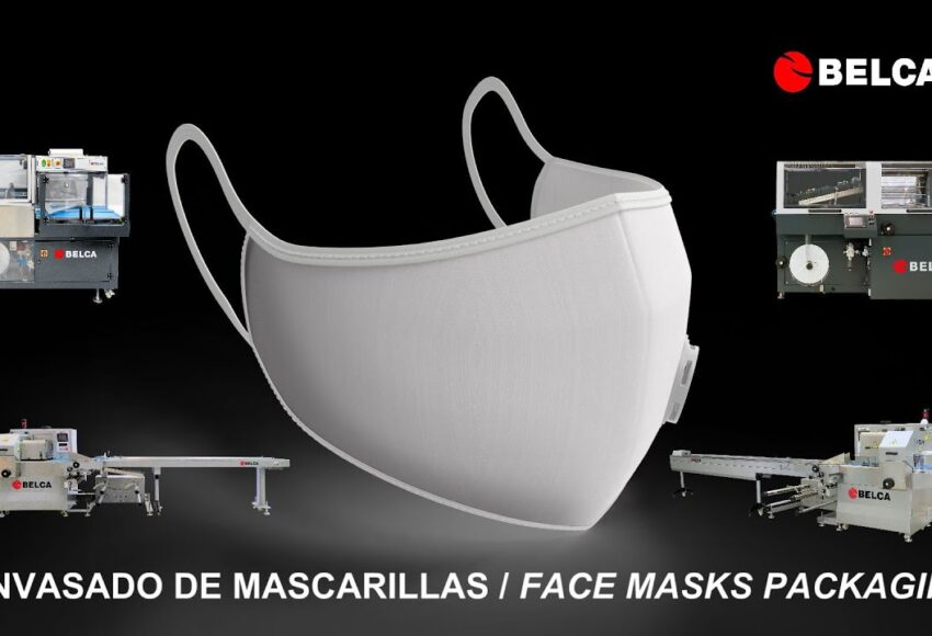 Envasado de mascarillas
