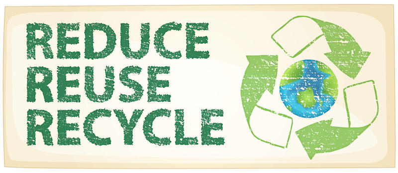reducir, reusar, reciclar