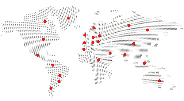 Mapa Distribuidores BELCA