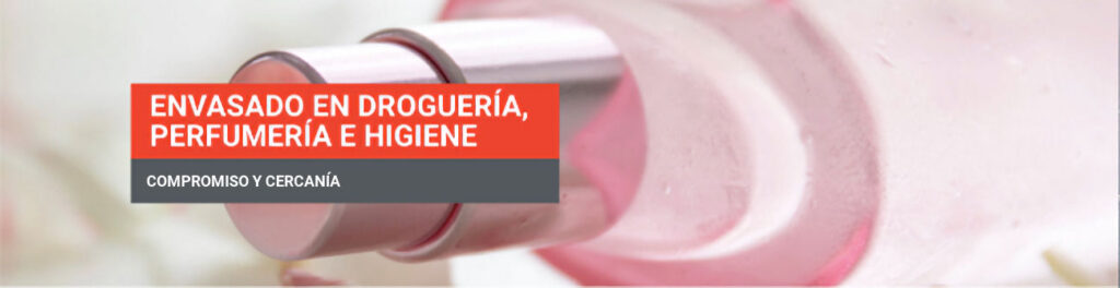 Envase de productos de perfumería