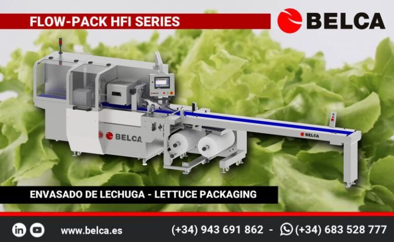 HFI SERIES, máquinas especialmente diseñadas para trabajar con hortalizas.