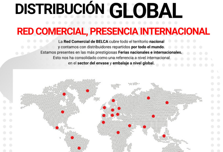 Distribución Gobal, Presencia Internacional