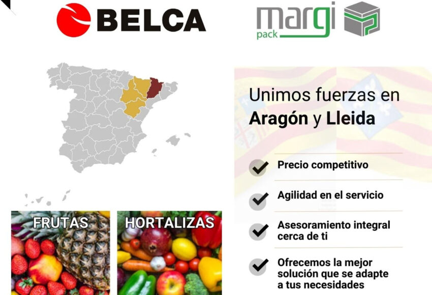 Unimos fuerzas con MargiPack en Aragón y Lleida