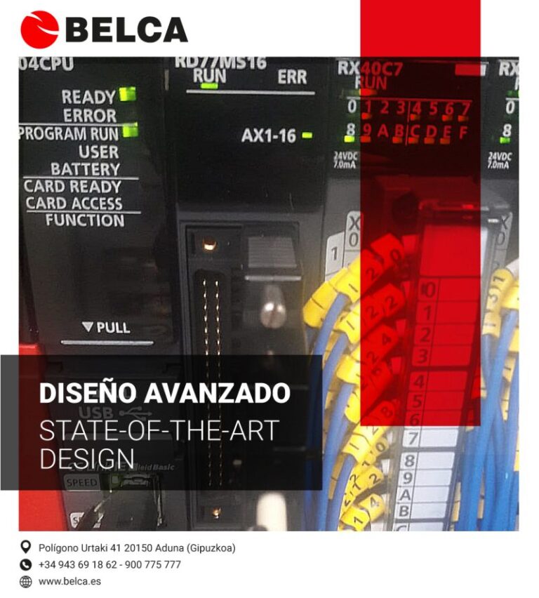 BELCA son máquinas con la tecnología más avanzada del sector