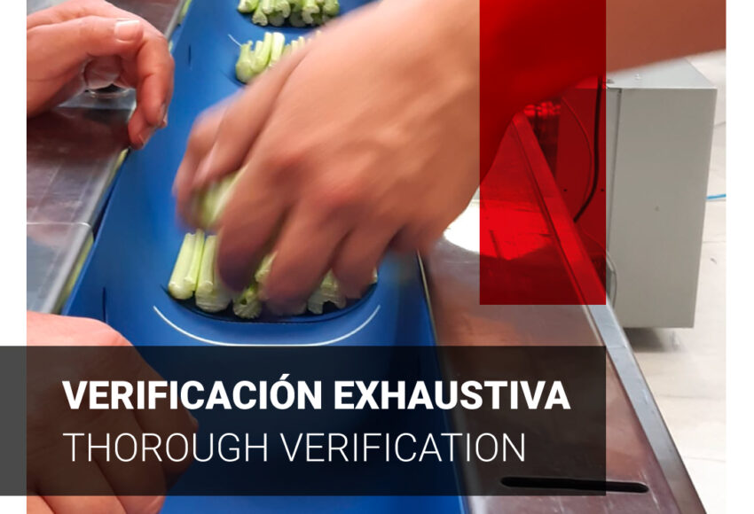 Riguroso y exhaustivo proceso de verificación