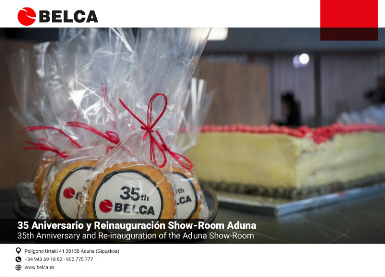 BELCA 35 años de servicio y reinauguracion del show-room de Aduna