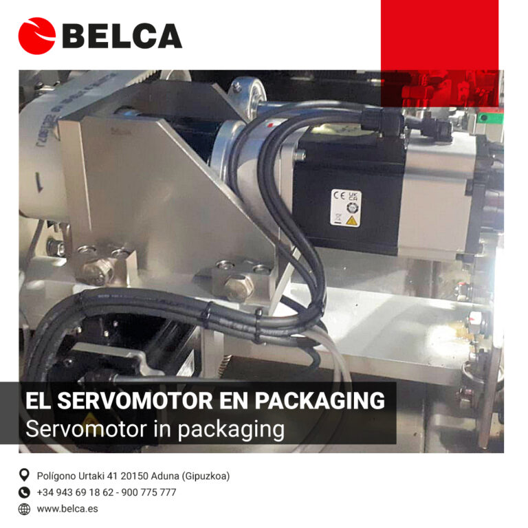 El servomotor en las máquinas de envasado