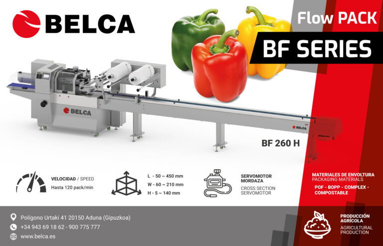 Presentación flow-pack BF SERIES: BF 260 H
