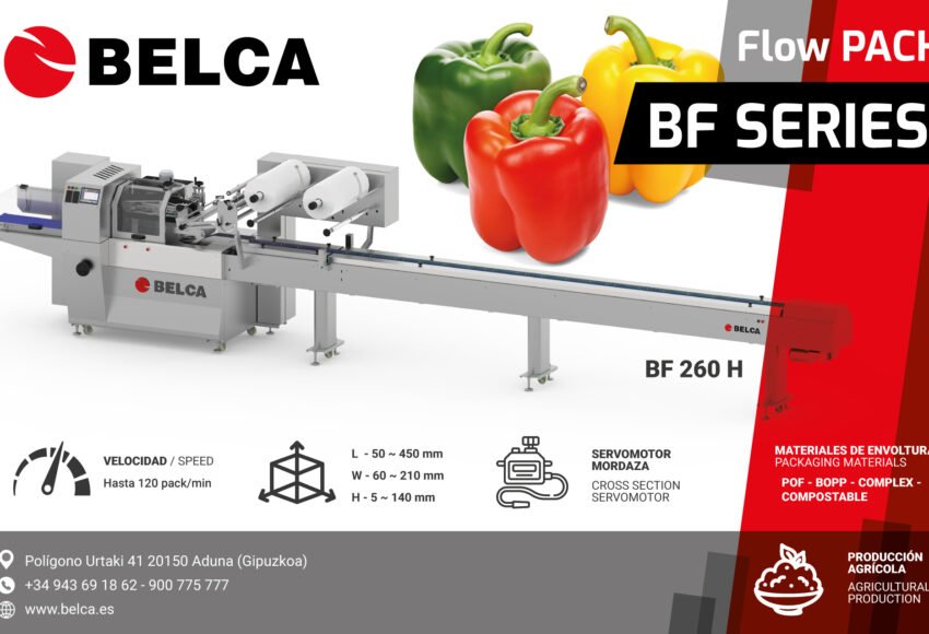 Presentación flow-pack BF SERIES: BF 260 H