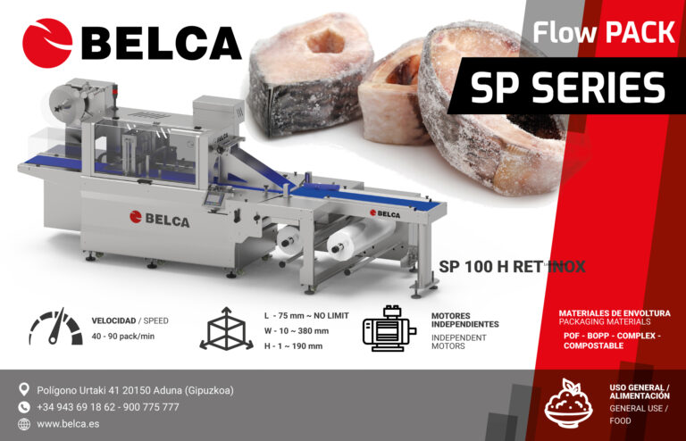 Flow-packs SP SERIES: la SP 100 H RET INOX