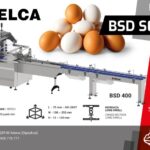 Envasado de huevos retráctil con BSD 400