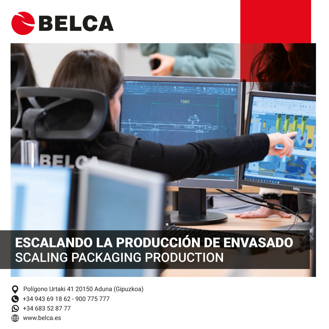 Escalar la producción en líneas de envasado