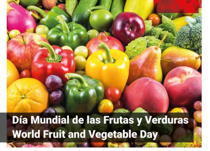 4 de marzo, Día Mundial de las Frutas y Verduras