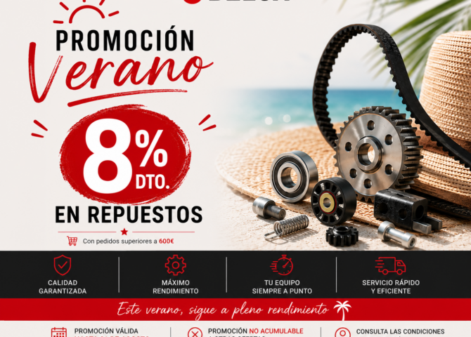 Este verano tus repuestos con ventajas