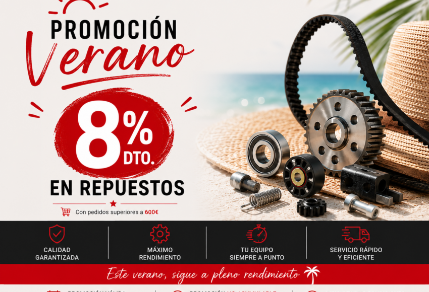 Este verano tus repuestos con ventajas
